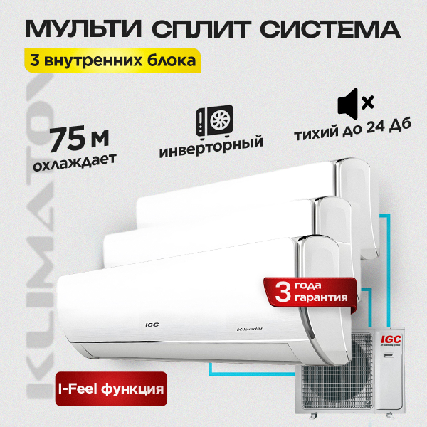 Мультисплит на три блока: современное решение для комфортного климата